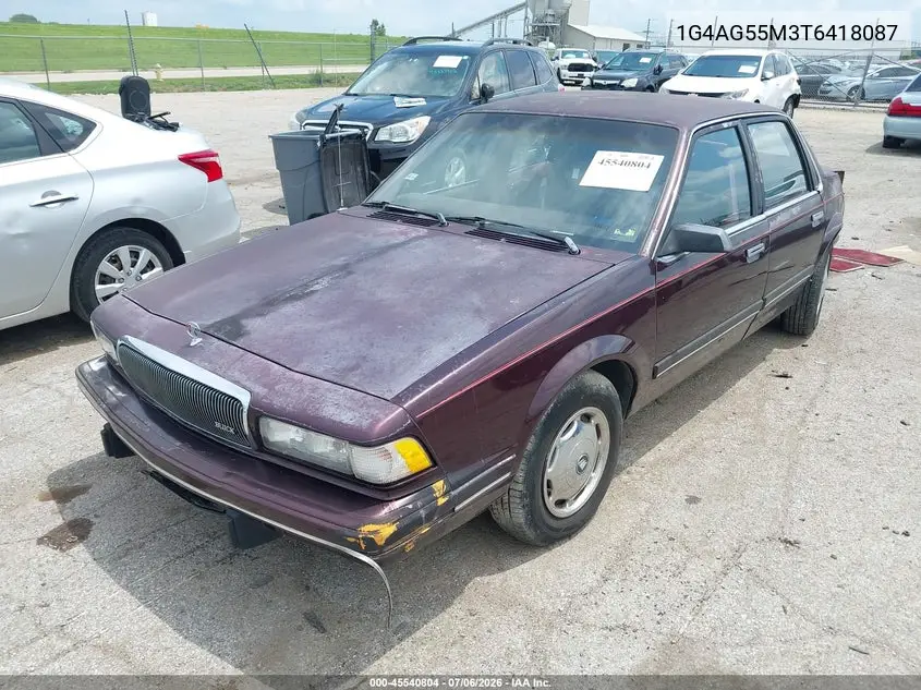 1996 Buick Century Special/Custom/Limited VIN: 1G4AG55M3T6418087 Lot: 45540804
