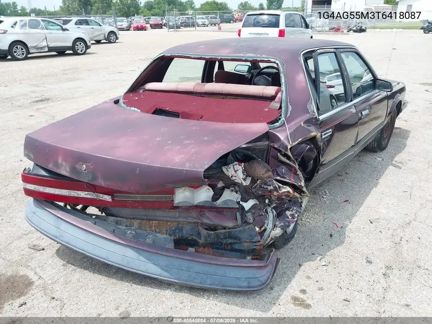 1996 Buick Century Special/Custom/Limited VIN: 1G4AG55M3T6418087 Lot: 45540804