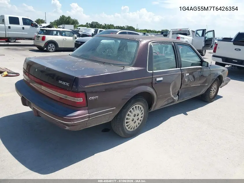 1996 Buick Century Special/Custom/Limited VIN: 1G4AG55M7T6426354 Lot: 45548177