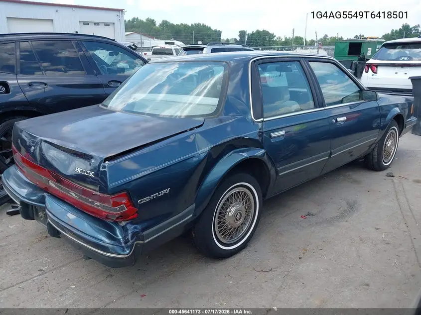 1996 Buick Century Special/Custom/Limited VIN: 1G4AG5549T6418501 Lot: 45641173
