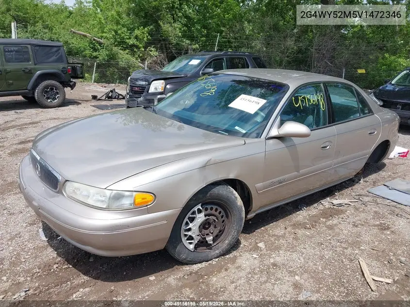 1997 Buick Century Limited VIN: 2G4WY52M5V1472346 Lot: 45156198