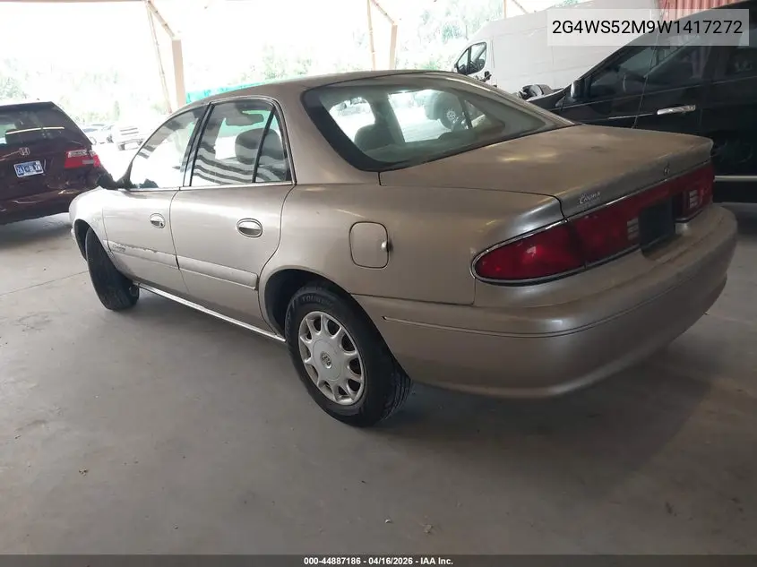 1998 Buick Century Custom VIN: 2G4WS52M9W1417272 Lot: 44887186