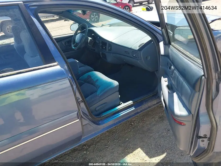 1998 Buick Century Custom VIN: 2G4WS52M2W1414634 Lot: 44945159