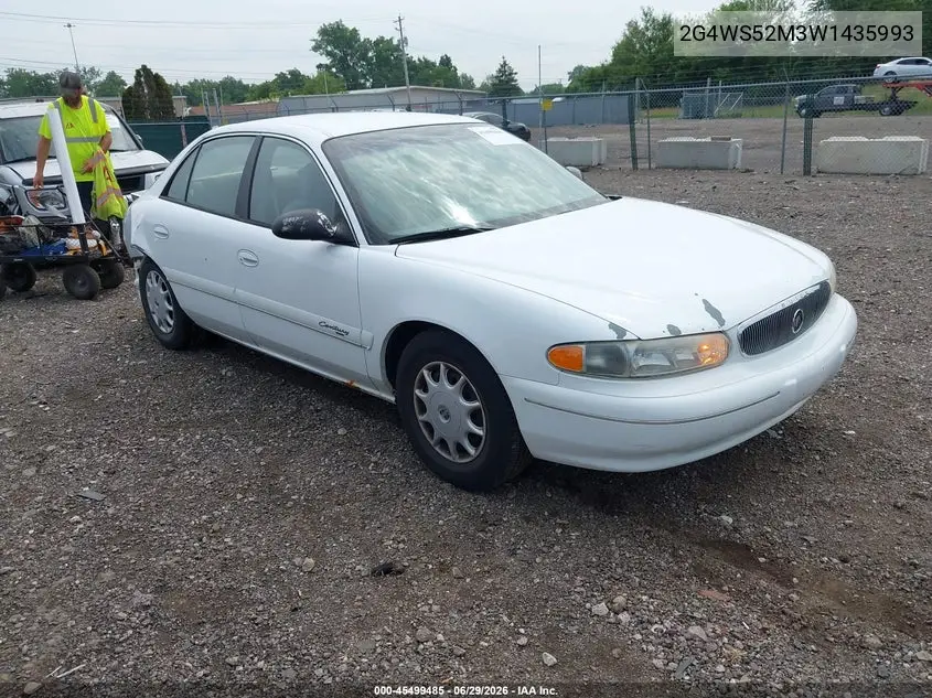 1998 Buick Century Custom VIN: 2G4WS52M3W1435993 Lot: 45499485