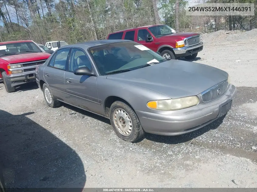 1999 Buick Century Custom VIN: 2G4WS52M6X1446391 Lot: 44741976