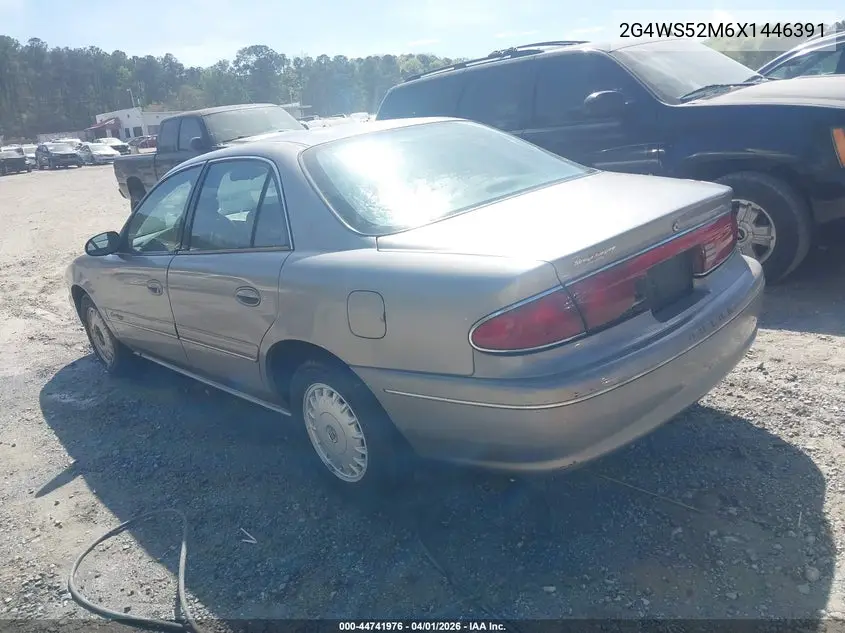 1999 Buick Century Custom VIN: 2G4WS52M6X1446391 Lot: 44741976