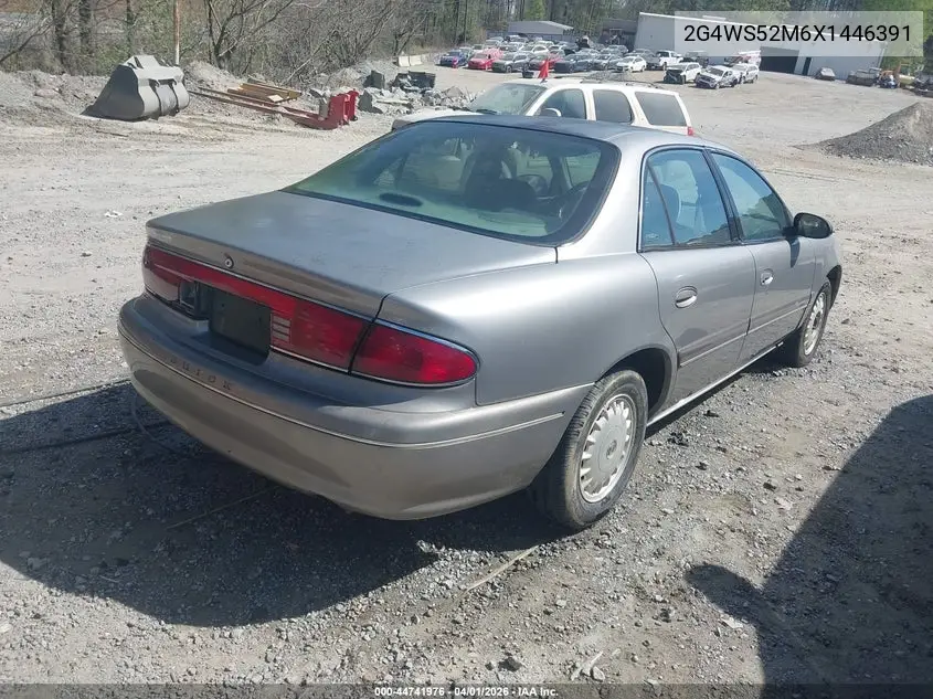 1999 Buick Century Custom VIN: 2G4WS52M6X1446391 Lot: 44741976