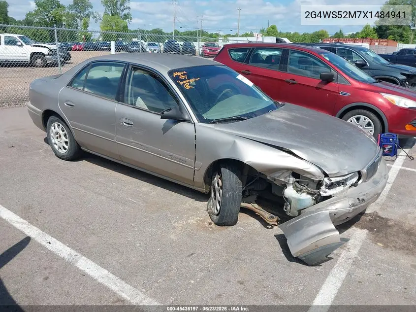 1999 Buick Century Custom VIN: 2G4WS52M7X1484941 Lot: 45436197