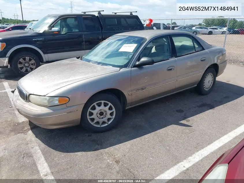 1999 Buick Century Custom VIN: 2G4WS52M7X1484941 Lot: 45436197