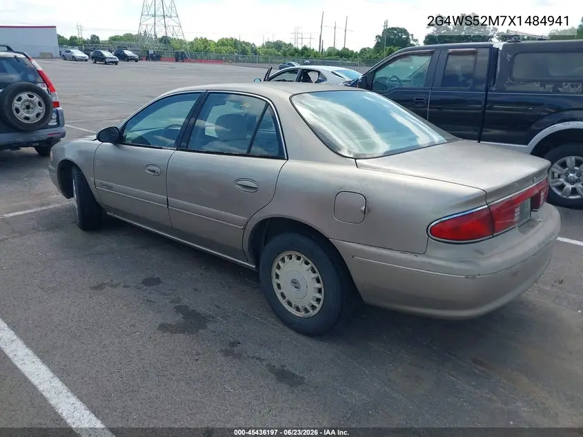 1999 Buick Century Custom VIN: 2G4WS52M7X1484941 Lot: 45436197