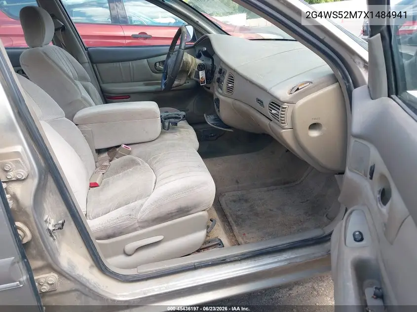 1999 Buick Century Custom VIN: 2G4WS52M7X1484941 Lot: 45436197