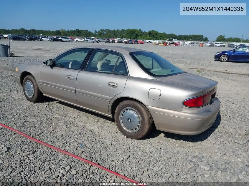 1999 Buick Century Custom VIN: 2G4WS52M1X1440336 Lot: 45499413