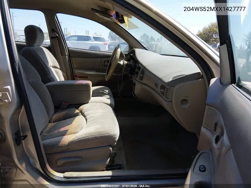 1999 Buick Century Custom VIN: 2G4WS52MXX1427777 Lot: 45523301