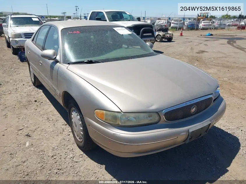 1999 Buick Century Limited VIN: 2G4WY52M5X1619865 Lot: 45663209