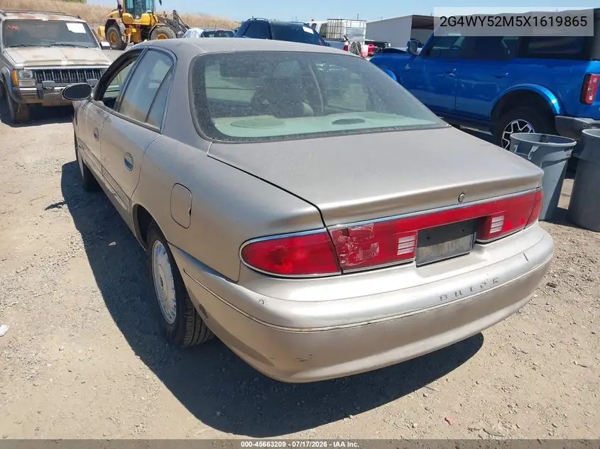 1999 Buick Century Limited VIN: 2G4WY52M5X1619865 Lot: 45663209