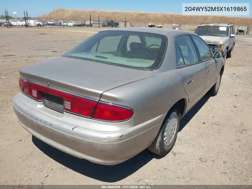 1999 Buick Century Limited VIN: 2G4WY52M5X1619865 Lot: 45663209