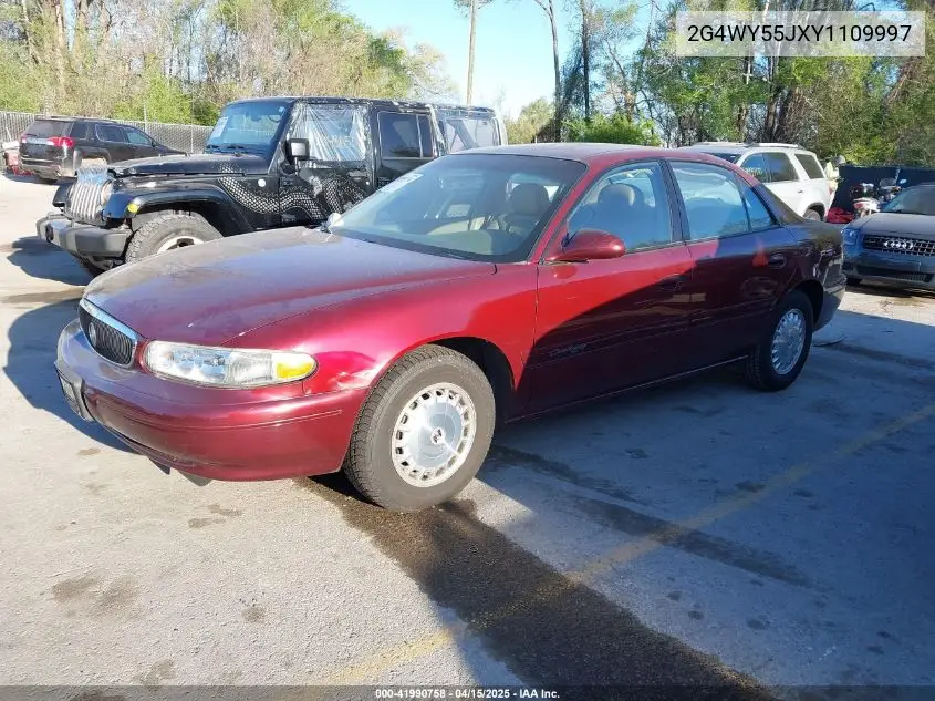 2000 Buick Century Limited VIN: 2G4WY55JXY1109997 Lot: 41990758