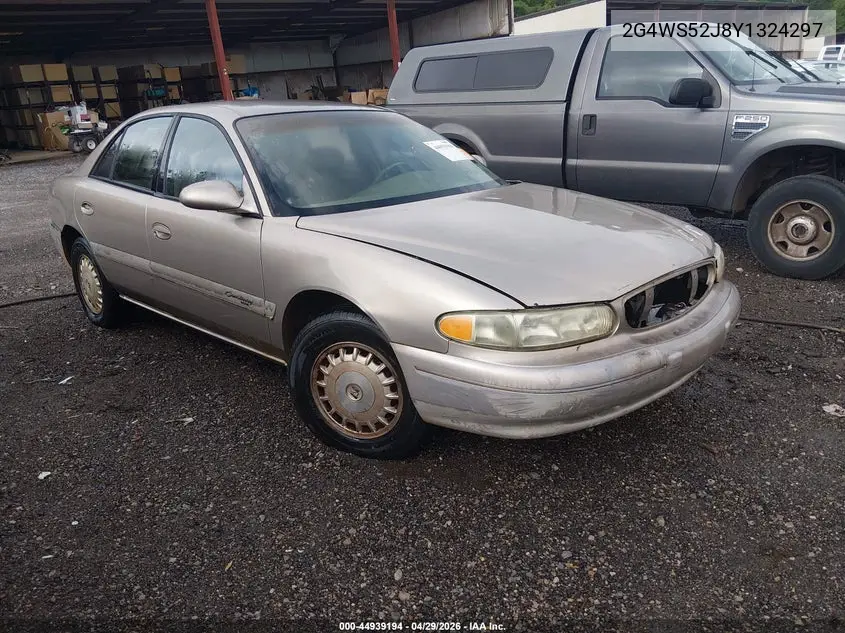 2000 Buick Century Custom VIN: 2G4WS52J8Y1324297 Lot: 44939194