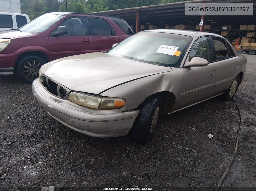 2000 Buick Century Custom VIN: 2G4WS52J8Y1324297 Lot: 44939194