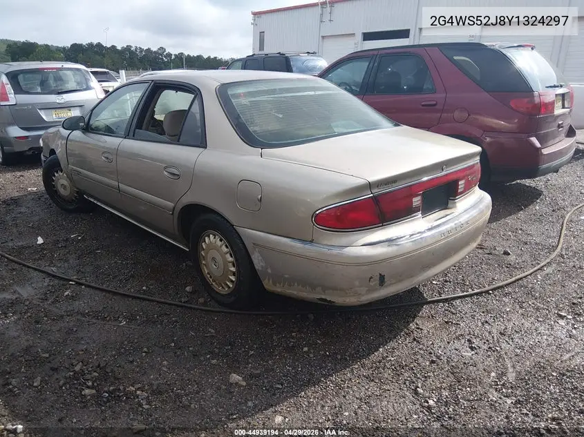 2000 Buick Century Custom VIN: 2G4WS52J8Y1324297 Lot: 44939194