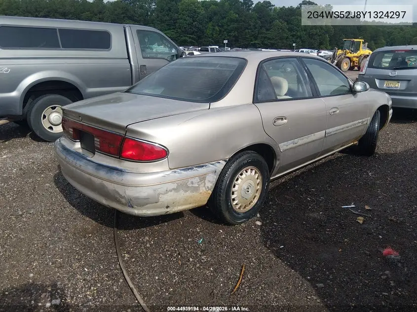 2000 Buick Century Custom VIN: 2G4WS52J8Y1324297 Lot: 44939194
