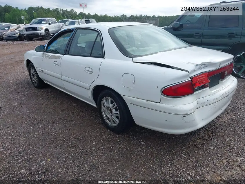 2000 Buick Century Custom VIN: 2G4WS52JXY1263244 Lot: 44996566