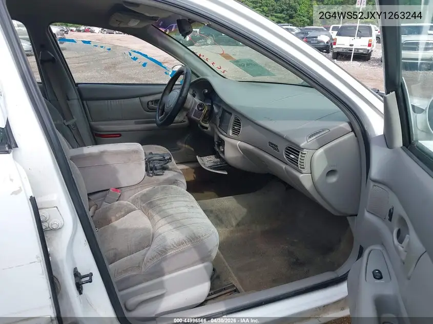2000 Buick Century Custom VIN: 2G4WS52JXY1263244 Lot: 44996566