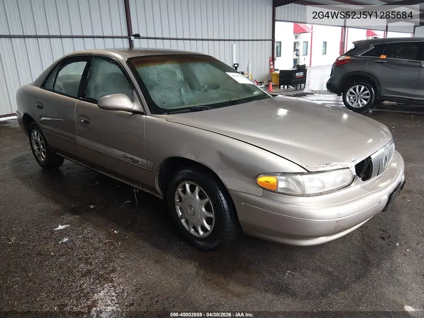 2000 Buick Century Custom VIN: 2G4WS52J5Y1285684 Lot: 45002059