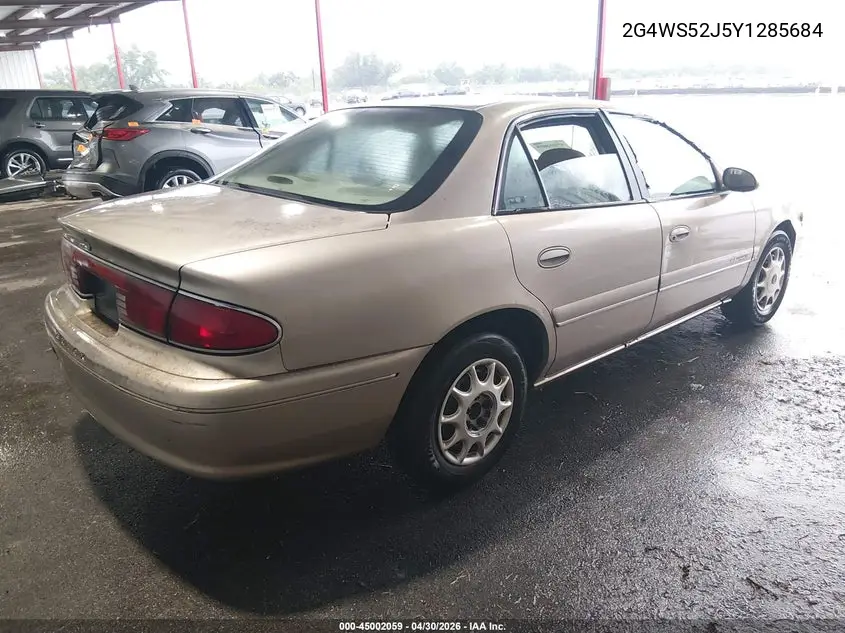 2000 Buick Century Custom VIN: 2G4WS52J5Y1285684 Lot: 45002059