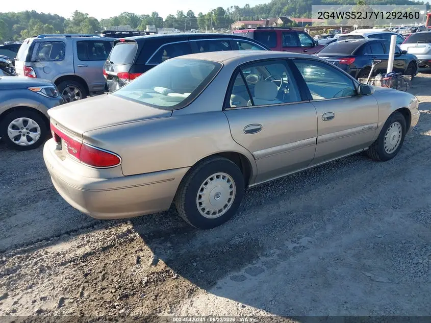 2000 Buick Century Custom VIN: 2G4WS52J7Y1292460 Lot: 45420241