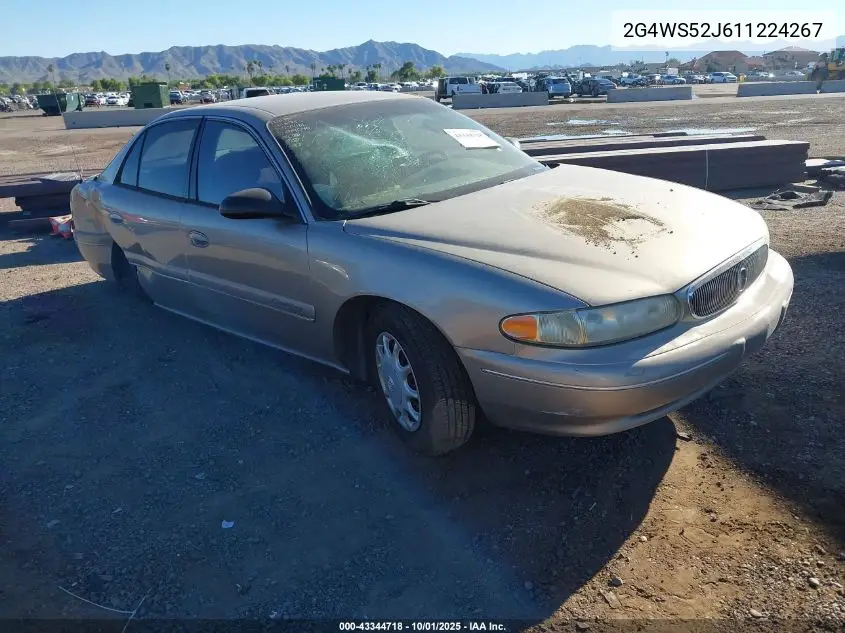 2001 Buick Century Custom VIN: 2G4WS52J611224267 Lot: 43344718