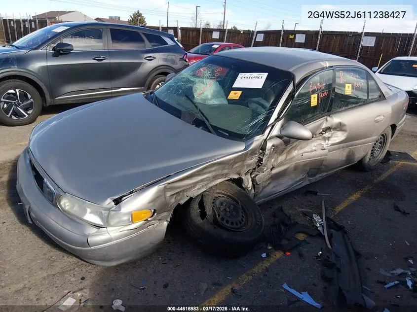 2001 Buick Century Custom VIN: 2G4WS52J611238427 Lot: 44616983