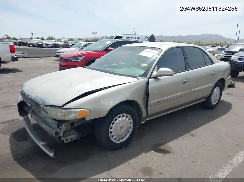 2001 Buick Century Custom VIN: 2G4WS52J811324256 Lot: 44931995