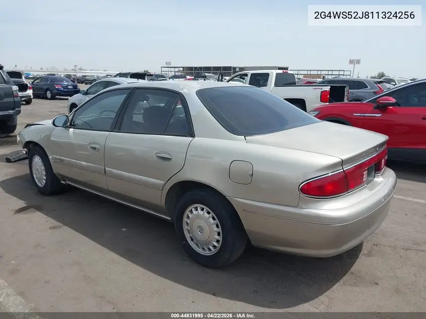 2001 Buick Century Custom VIN: 2G4WS52J811324256 Lot: 44931995