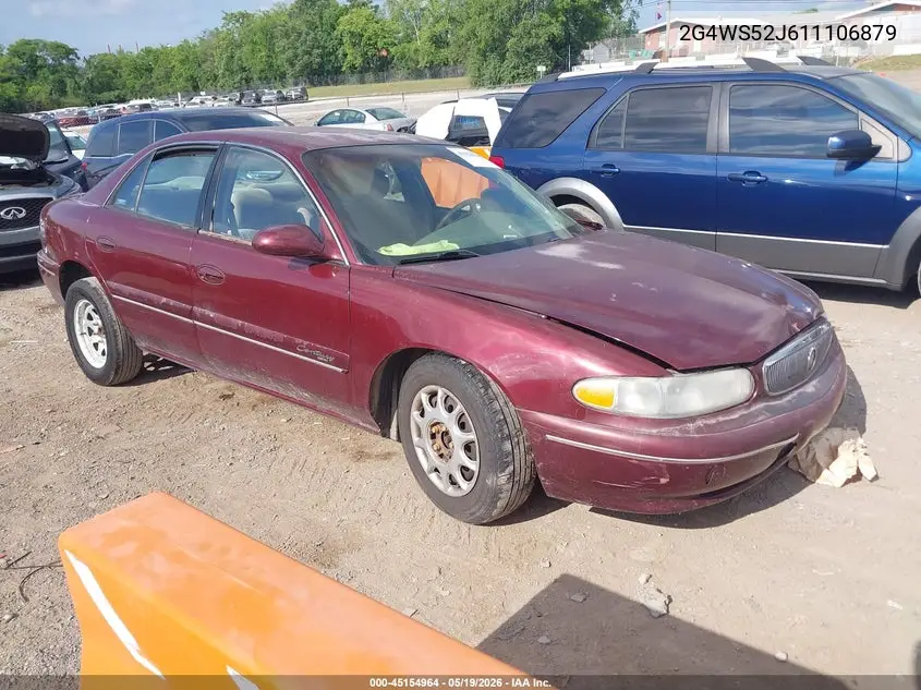 2001 Buick Century Custom VIN: 2G4WS52J611106879 Lot: 45154964