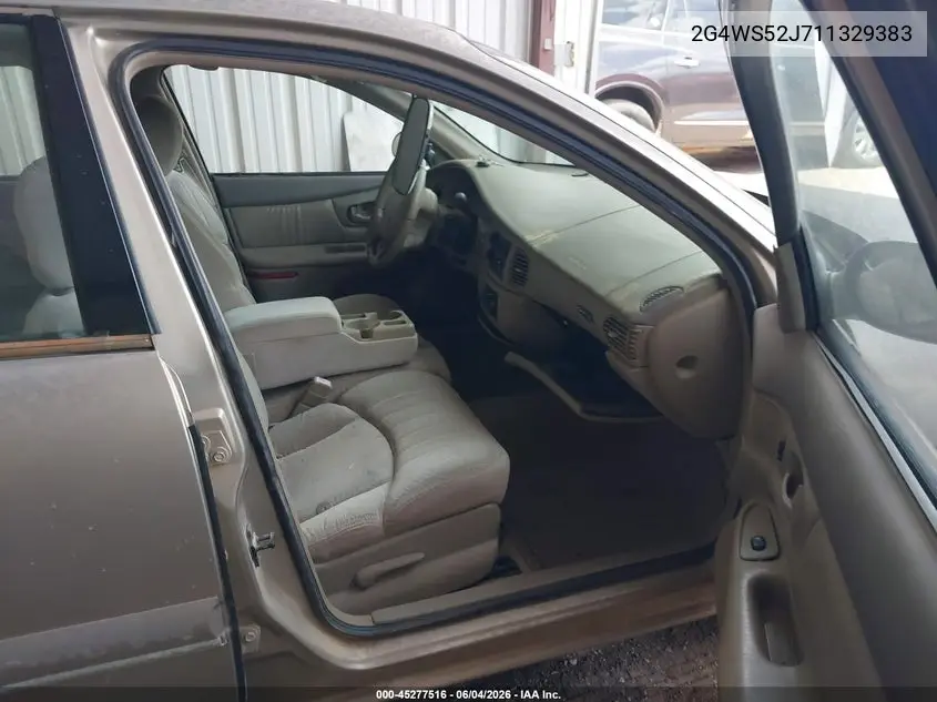 2001 Buick Century Custom VIN: 2G4WS52J711329383 Lot: 45277516