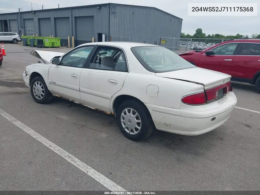 2001 Buick Century Custom VIN: 2G4WS52J711175368 Lot: 45393747