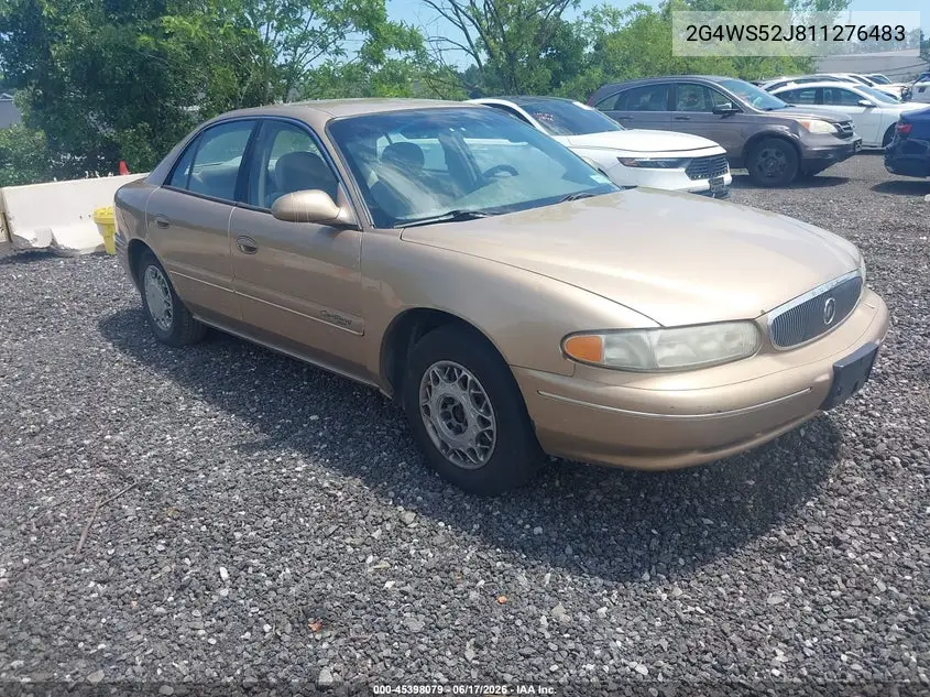 2001 Buick Century Custom VIN: 2G4WS52J811276483 Lot: 45398079