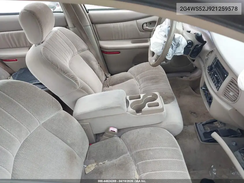 2002 Buick Century Custom VIN: 2G4WS52J921259578 Lot: 44824289