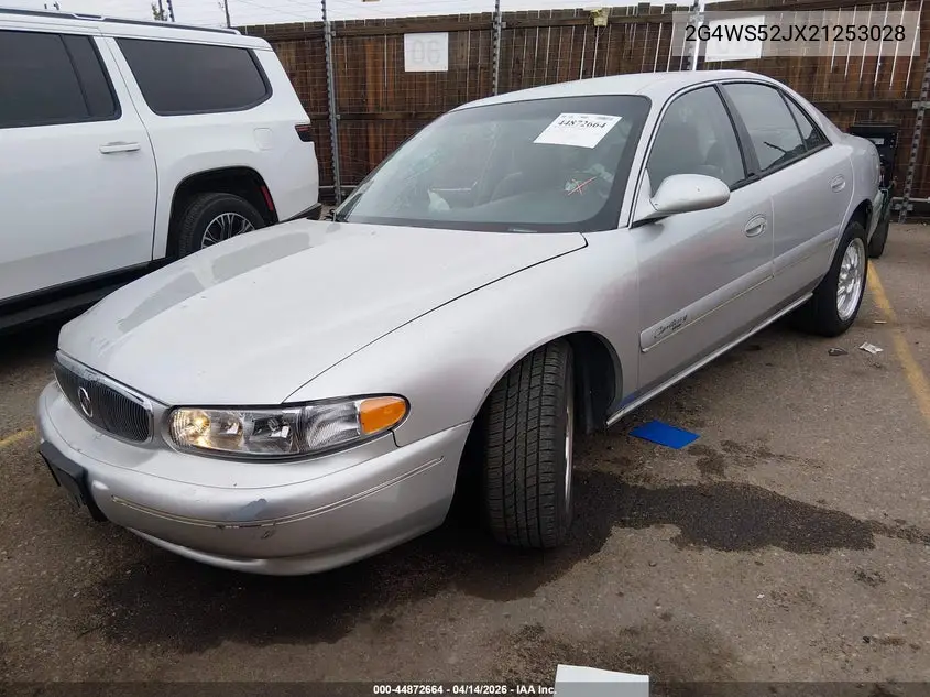 2002 Buick Century Custom VIN: 2G4WS52JX21253028 Lot: 44872664