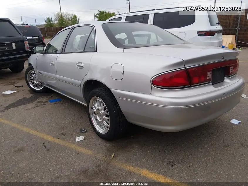 2002 Buick Century Custom VIN: 2G4WS52JX21253028 Lot: 44872664