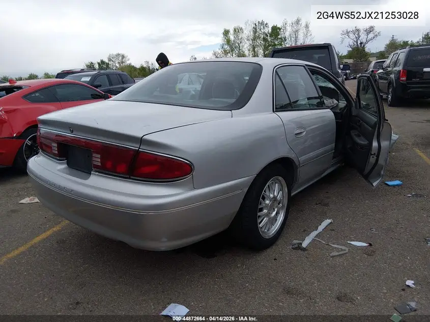 2002 Buick Century Custom VIN: 2G4WS52JX21253028 Lot: 44872664