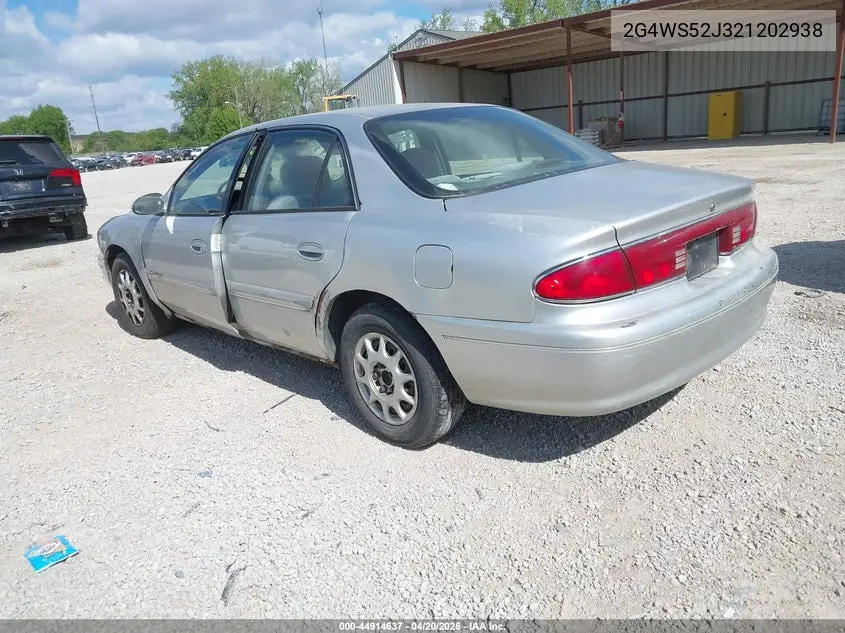 2002 Buick Century Custom VIN: 2G4WS52J321202938 Lot: 44914637
