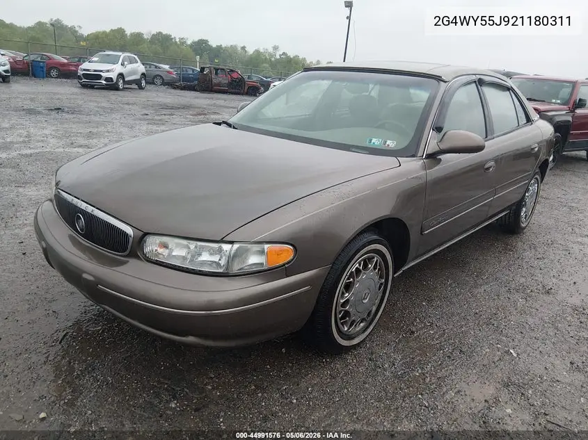 2002 Buick Century Limited VIN: 2G4WY55J921180311 Lot: 44991576
