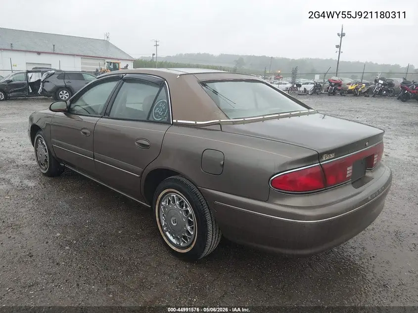 2002 Buick Century Limited VIN: 2G4WY55J921180311 Lot: 44991576