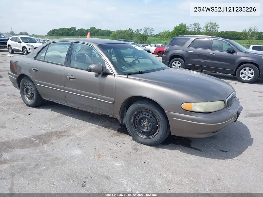 2002 Buick Century Custom VIN: 2G4WS52J121235226 Lot: 45182877