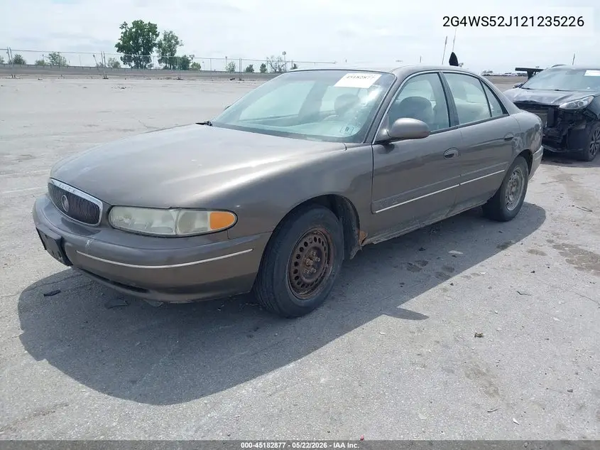 2002 Buick Century Custom VIN: 2G4WS52J121235226 Lot: 45182877