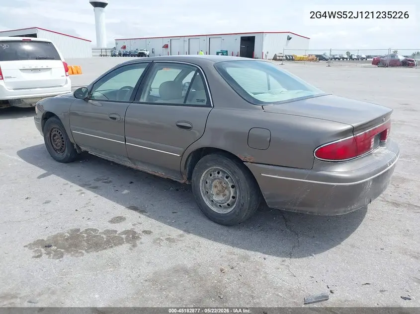 2002 Buick Century Custom VIN: 2G4WS52J121235226 Lot: 45182877