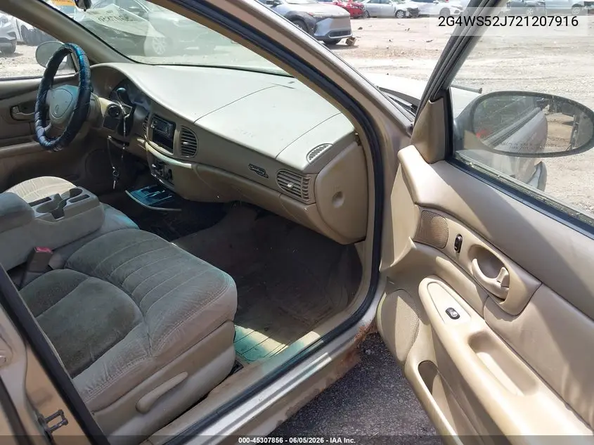 2002 Buick Century Custom VIN: 2G4WS52J721207916 Lot: 45307856