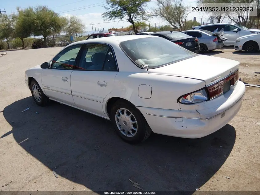 2002 Buick Century Custom VIN: 2G4WS52J421239383 Lot: 45364202